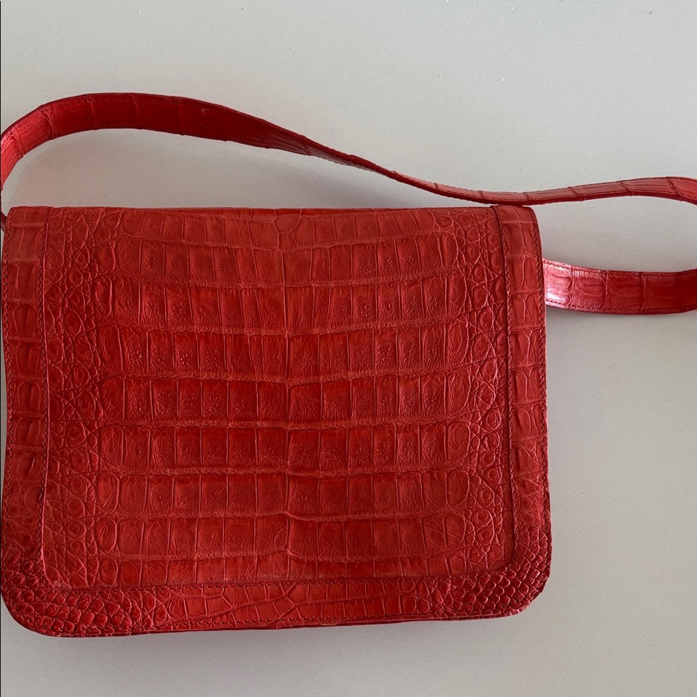Nancy Gonzalez Snake Skin / Python Exotic Leather… - image 1